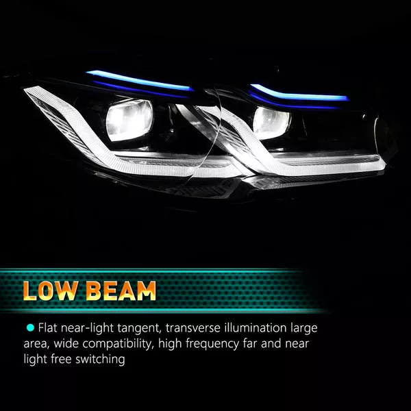 Upgrade LED Scheinwerfer Montage für BMW 5er F10 F11 2010-2017 Xenon/Halogen