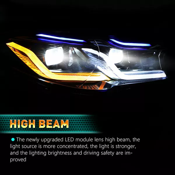 Upgrade LED Scheinwerfer Montage für BMW 5er F10 F11 2010-2017 Xenon/Halogen