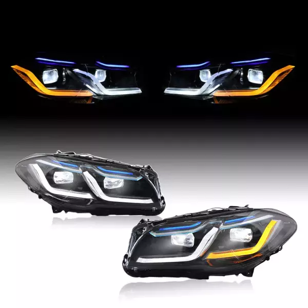 Upgrade LED Scheinwerfer Montage für BMW 5er F10 F11 2010-2017 Xenon/Halogen Upgrade LED Scheinwerfer Montage für BMW 5er F10 F11 2010-2017 Xenon/Halogen