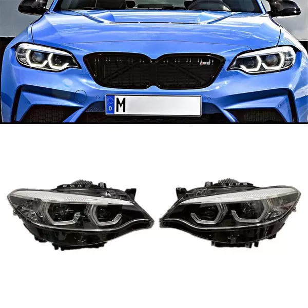 Facelift Xenon/HID Headlights Assembly For BMW 2 Series F23 F22 F87 M2 2014-2021