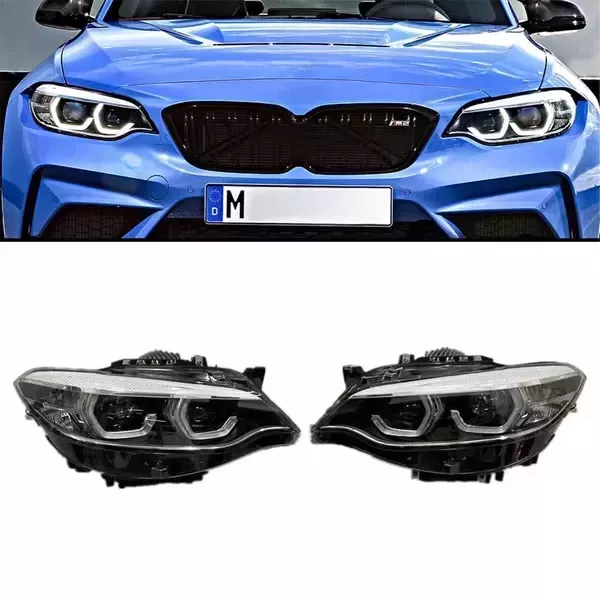 Facelift Xenon/HID Headlights Assembly For BMW 2 Series F23 F22 F87 M2 2014-2021