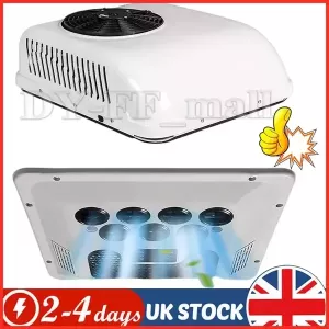 24V Rooftop Air Conditioner AC Unit Cool&Heat 13500BTU For RV Trailer Motorhome