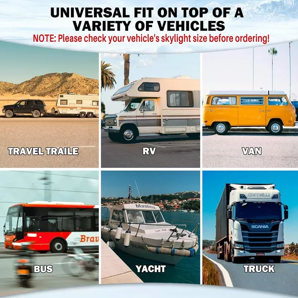 12V 12000BTU RV Air Conditioner Fast Cool Kit Rooftop Trailer Electric AC Unit