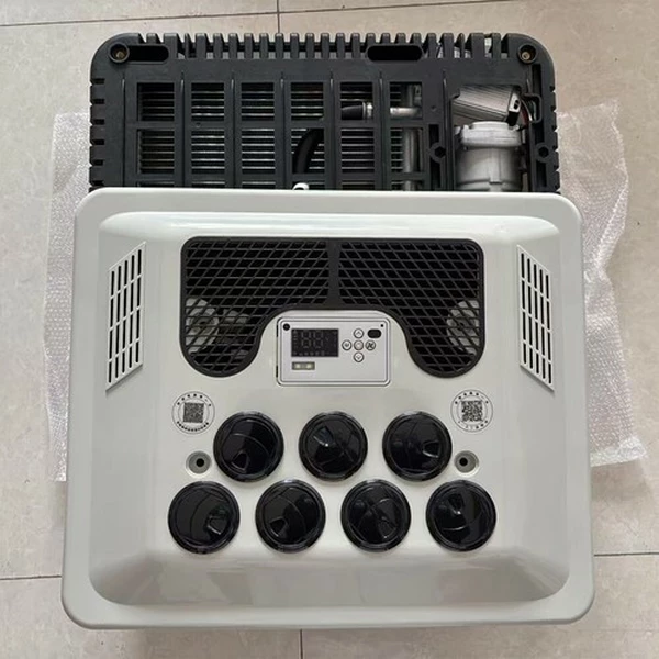 12V/24V RV Air Conditioner Rooftop AC Unit Heat & Cool For Motorhome Caravan Van