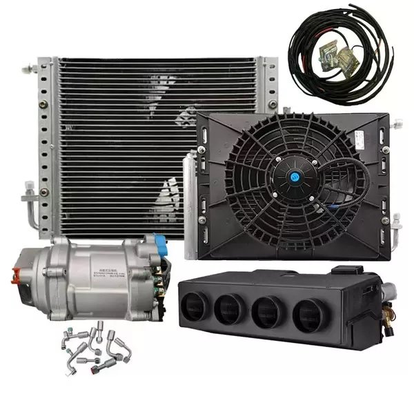 Underdash Electric Air Conditioning Compressor A/C KITS 404-000 12V Fast Cool
