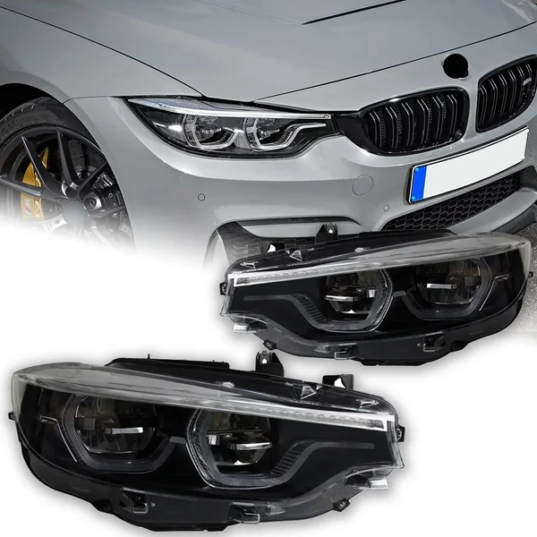 2X LED Headlights For BMW 4 Series F32 F36 F82 Headlamps Front Headlamps 2003-20 -