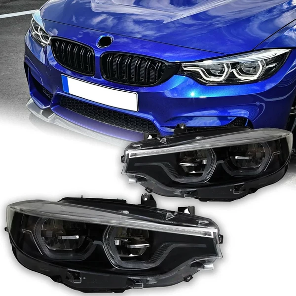 2X LED Headlights For BMW 4 Series F32 F36 F82 Headlamps Front Headlamps 2003-20 -