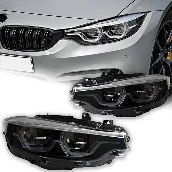 2X LED Headlights For BMW 4 Series F32 F36 F82 Headlamps Front Headlamps 2003-20 -