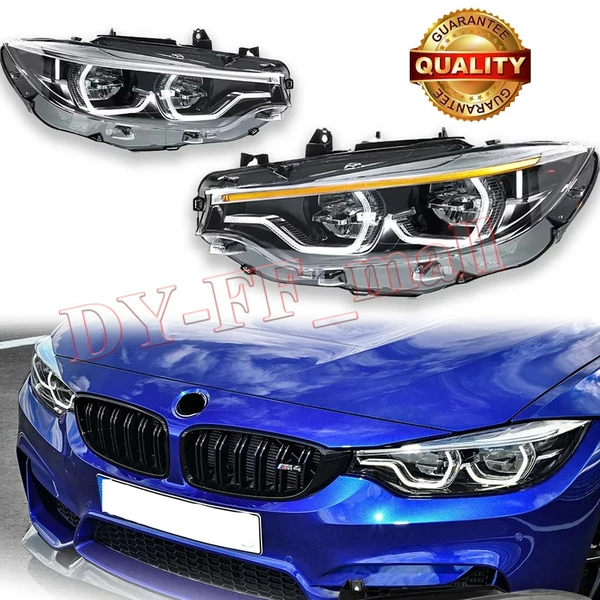 LED Headlights Assembly For BMW 4 Series F32 F36 F82 2013-20 Xenon/HID Facelift