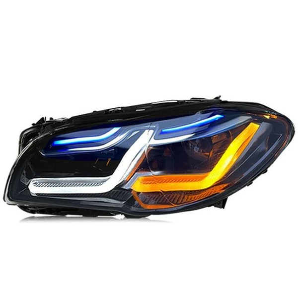 2x for BMW 5 Series F10 F11 2011-2017 Xenon HID W/Adaptive Modified LED Headlights-