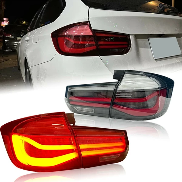 Pair LED GTS Tail Lights for BMW 3 Series F31 M3 2013-2018 Sequential Rear Lamps