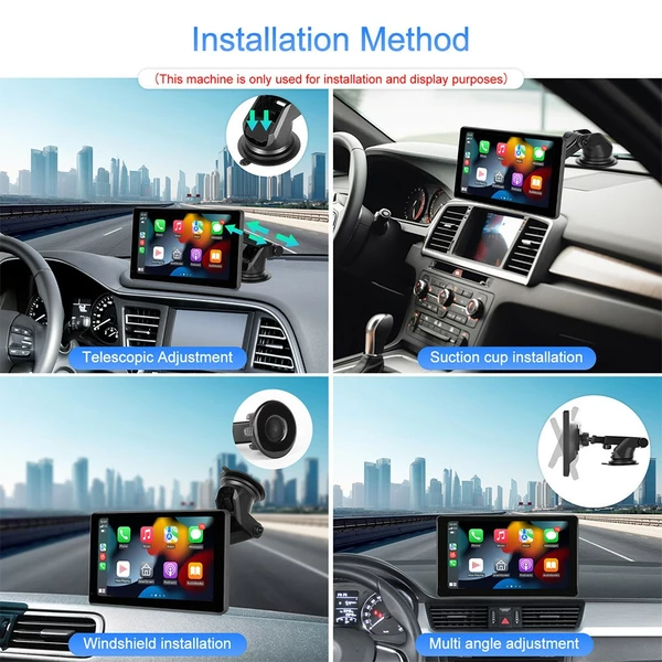7" Monitor Car Wireless Solar Reversing Camera For Truck Bus Van Rear View Kit